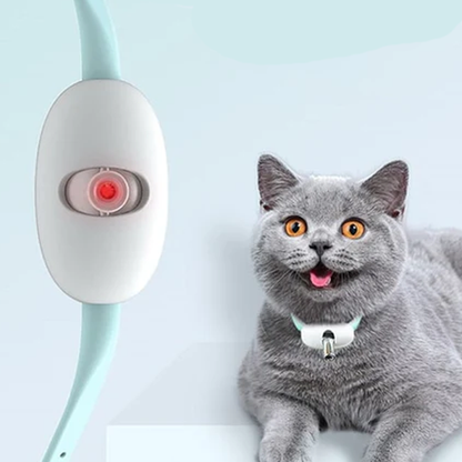 Smart Laser Tease Cat Collar