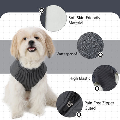 Dog Cold-weather Coat Winter Pet Dog Coat Pet Dog Jacket With Zipper For Small Large Dogs Cats Windproof