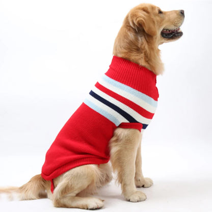 Dog Sweater,Knit Big Dog Sweater Christmas,Pet Turtleneck Doggy Sweatshirt for Extra Large Dogs boy Girl,Large Size Dog Cold