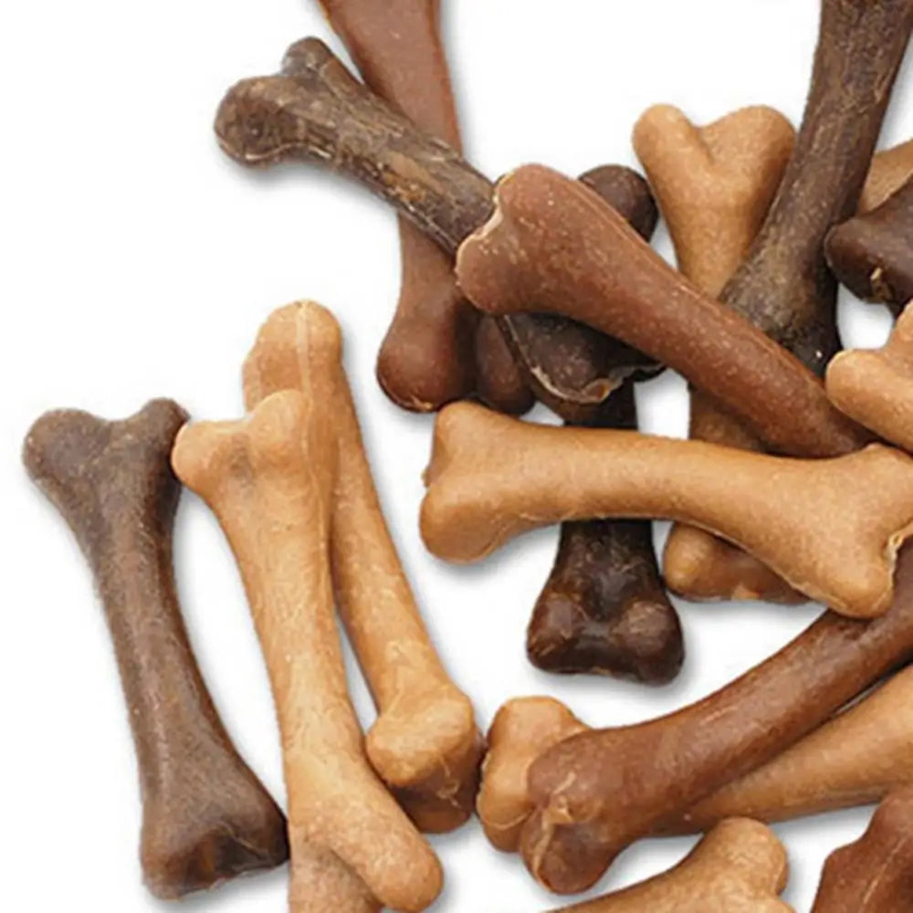 30 Pcs Dog Bone Molar Stick Snack Food Treats Chews Oral Hygiene Toy Leather Cowhide Teeth Clean Stick For Puppy Accessories