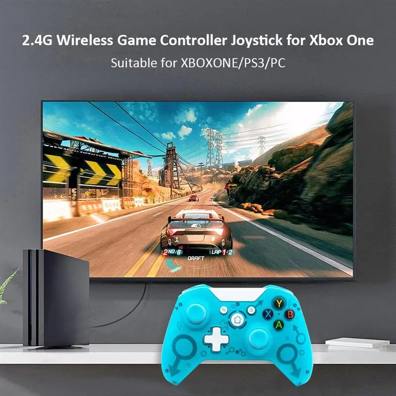 N-1 Wireless 2.4GHz Game Controller for Xbox One for PS3 PC Games Joystick Gamepad with Dual Motor Vibration