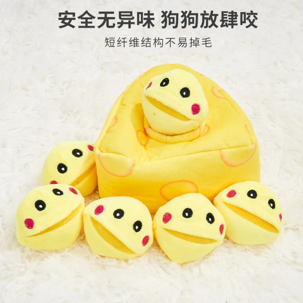 Pet Sounding Toy Puzzle Tibetan Food Dog Toy Puppy Grinding Teeth To Relieve Boredom Sleep Doll Interactive Toys Dog Puzzle Toys